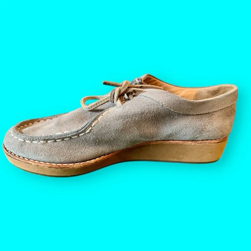 Seavees 10/61 Oxford shoes suede for women gray size 6